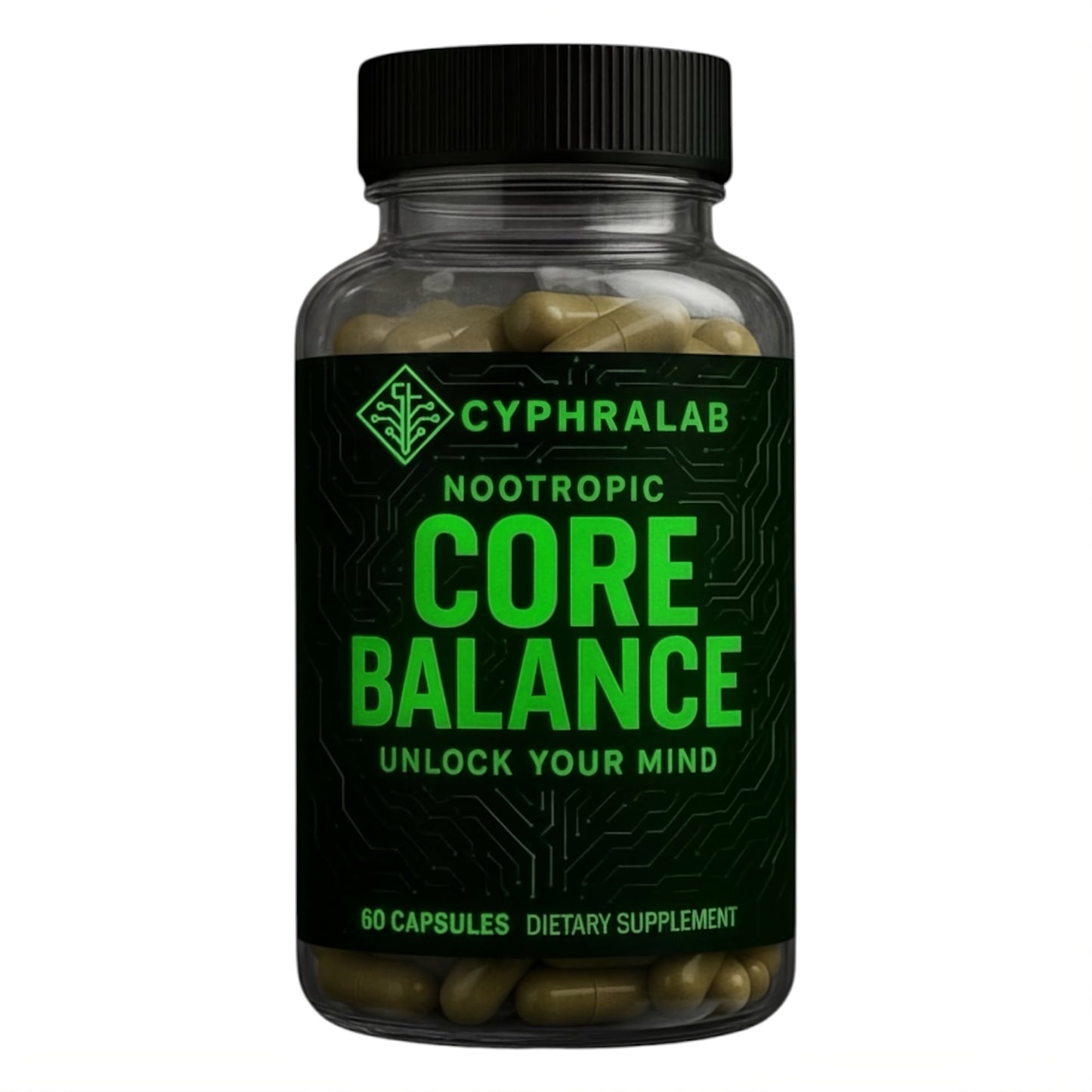 CYPHRALAB - CORE BALANCE - Premium Nootropic Formula